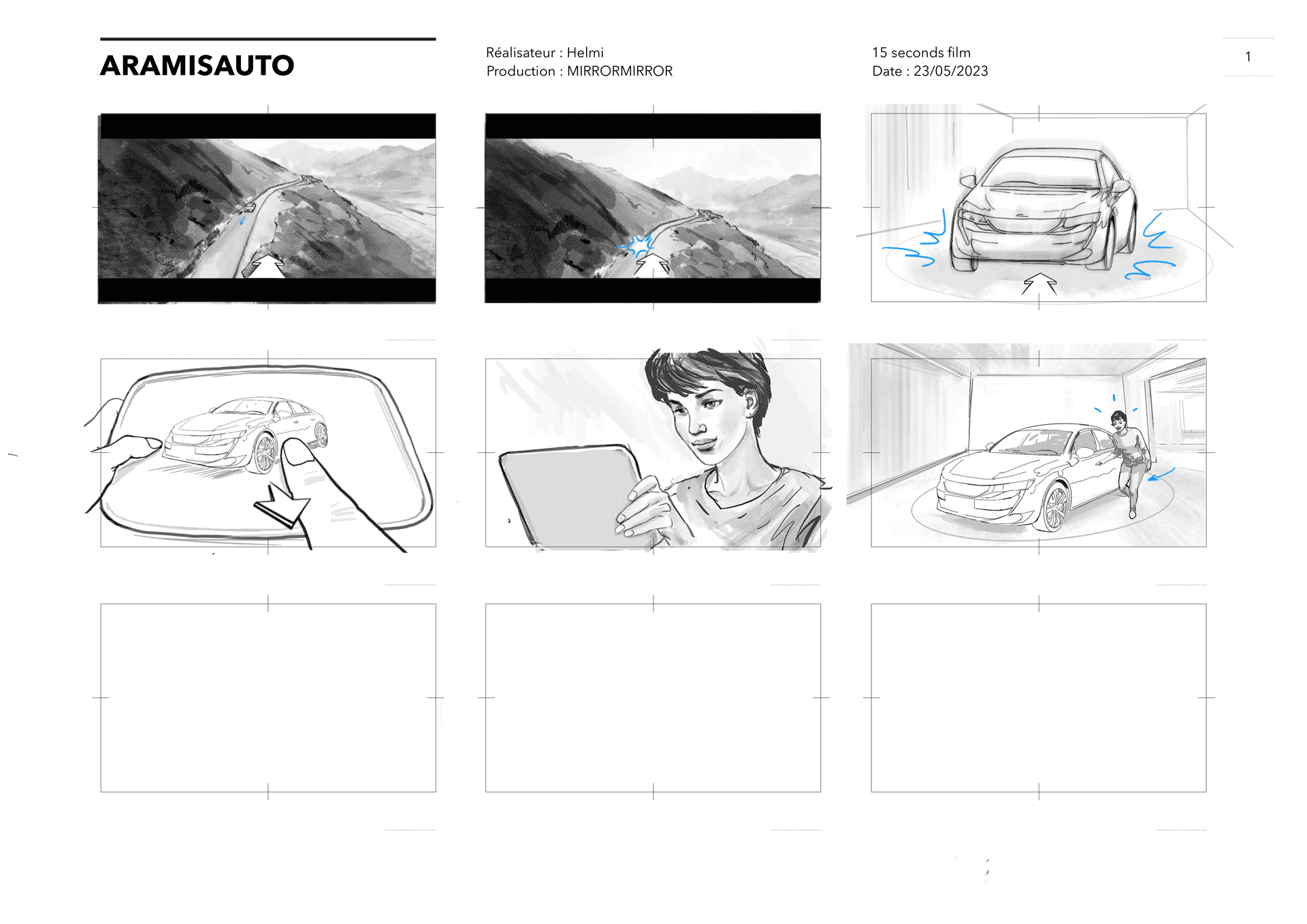 Storyboard for Aramisauto, page 04