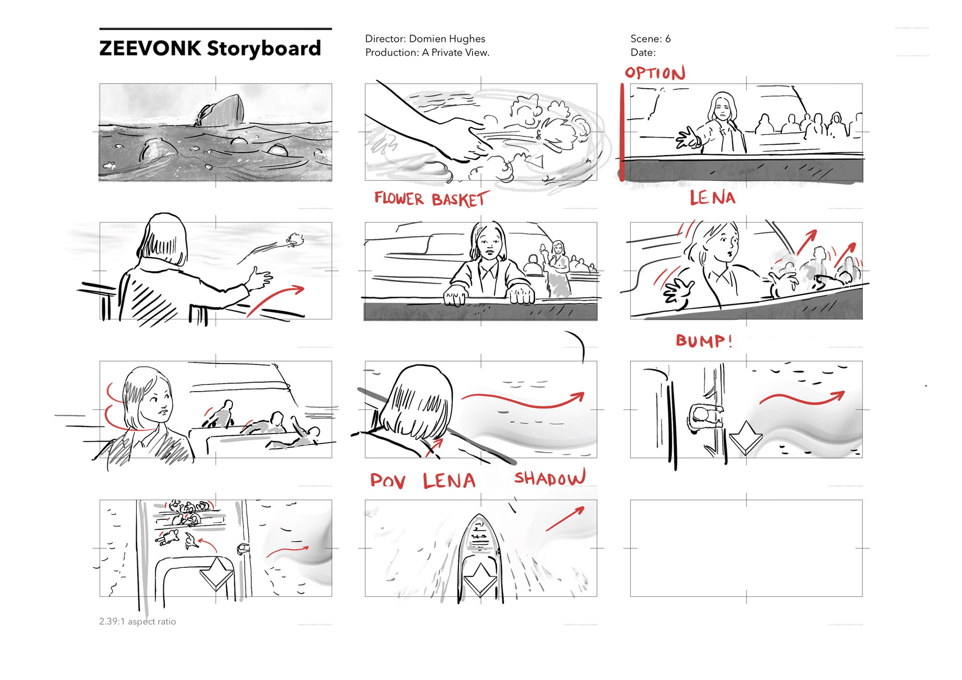 Zeevonk, storyboard for VFX & SFX sequences, page 010