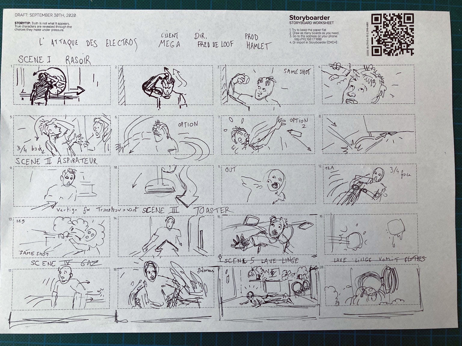 Storyboarder's QR code